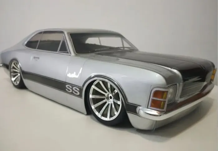 Opala SS 78 Prata - Bolha para Automodelo 1:10