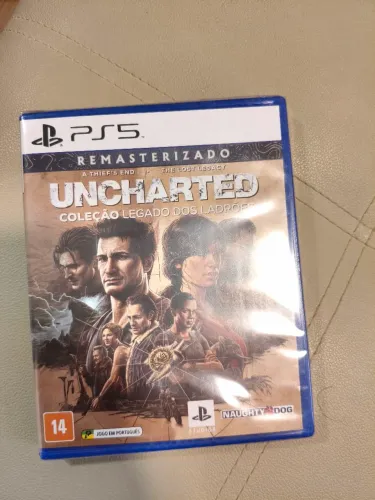 Uncharted legado dos ladrões coleção lacrado