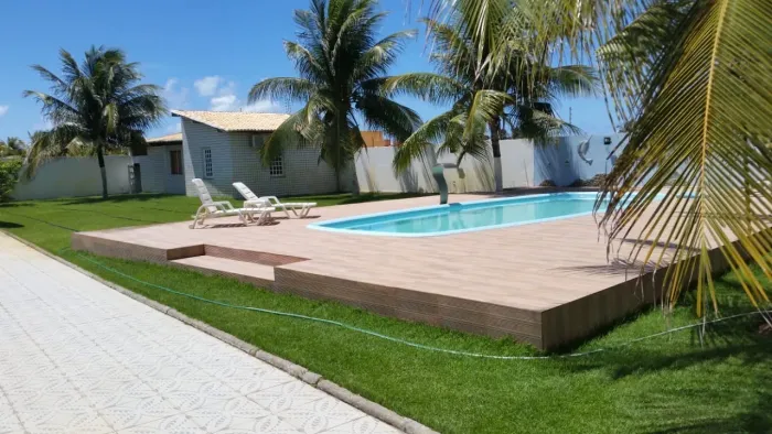 Alugo casa temporada no abaís