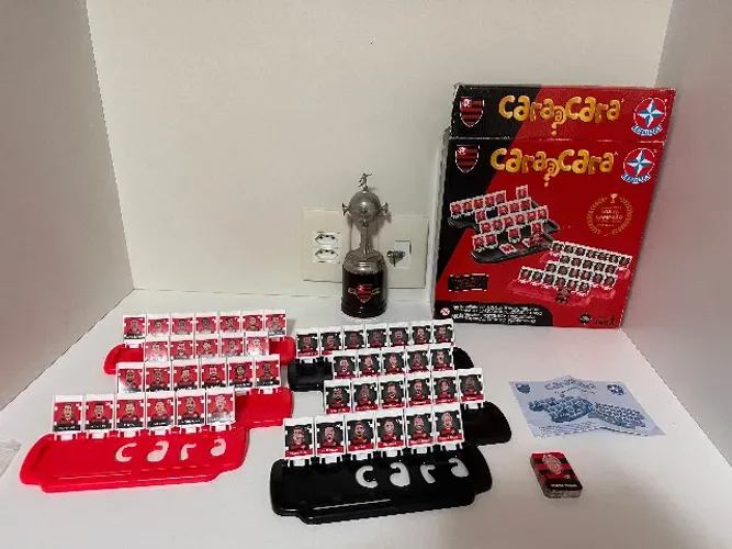CARA A CARA FLAMENGO DA ESTRELA 2019/2020 RARIDADE COLECIONADOR
