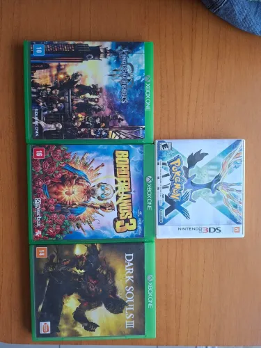 Jogos Usados de Xbox One e Nintendo 3ds