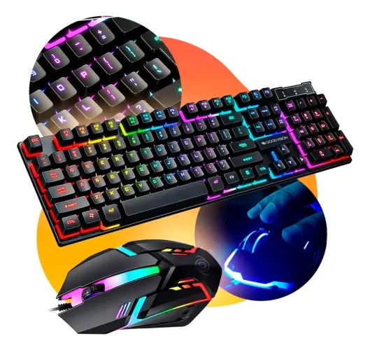 Kit teclado e mouse gamer