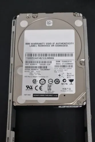 HD SAS 1.2TB 10K 2.5 IBM STORAGE.