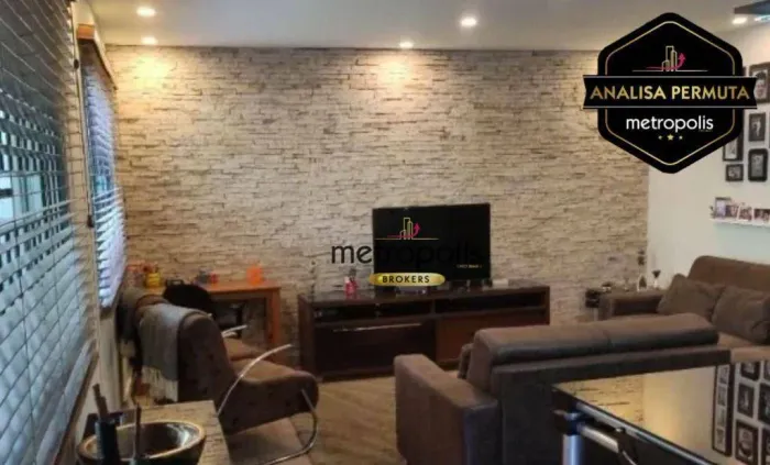 Sobrado com 3 dormitórios à venda, 171 m² por R$ 890.000,00 - Vila Pires - Santo André/SP