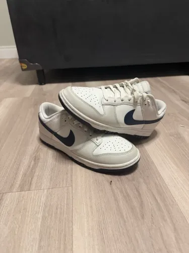 Nike dunk azul e branco