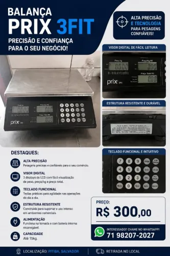 BALANÇA PRIX 3FIT