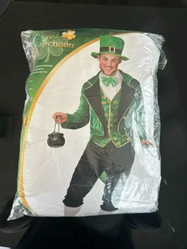 Fantasia de St. Patrick's Day - Leprechaun - Importada - São Patrício Irlanda