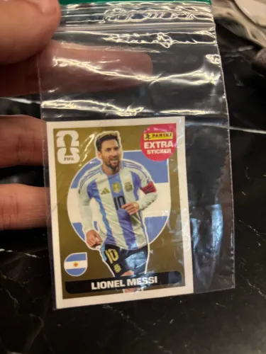 Figurinha Messi Legend Ouro