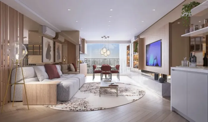 Apartamento para venda em Vila Clementino com 2 quartos, sendo 2 suítes, 76m²
