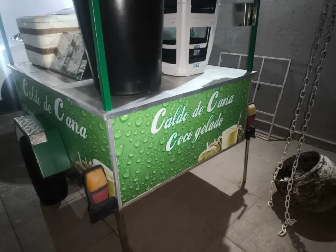 Carrinho de caldo de cana