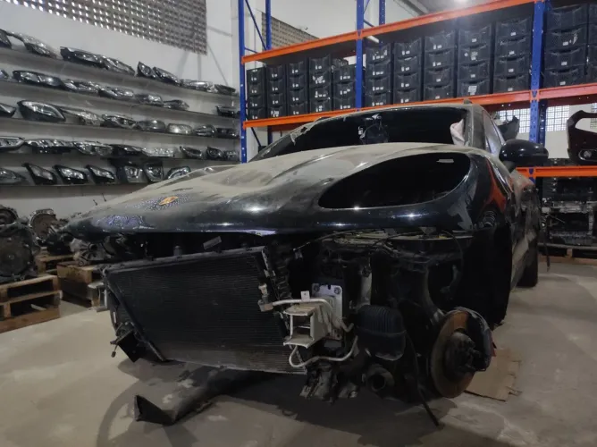 MOTOR PARCIAL FECHADO PORSCHE MACAN 2.0 GASOLINA 252CV NF GARANTIA E BAIXADO