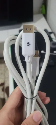 Cabo Displayport, Versão 1.2. 2 Metros <br>Escolha da Amazon<br>