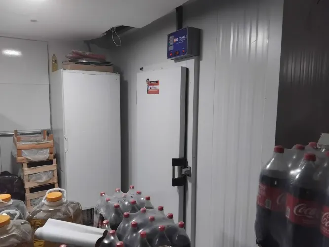 camara fria carnes  e bebidas