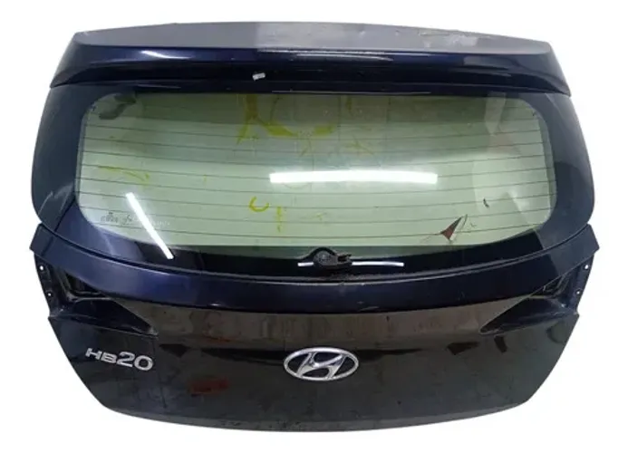 Tampa Traseira Hb20 Hatch 2013 2014 A 2019 S/ Furo Cilindro