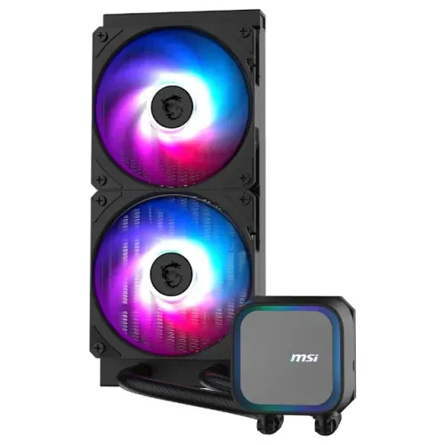 Water Cooler para Processador MSI Mag Coreliquid A13 240 Intel 1150-1851 AMD AM5-AM4 240MM