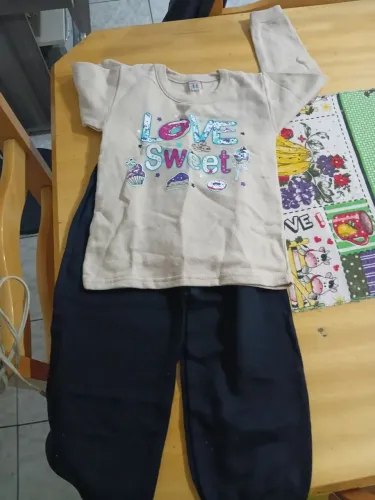 Kit moleton infantil para menina