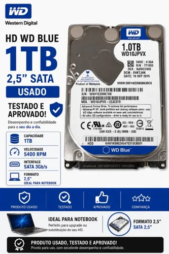 HD 1TB WD BLUE