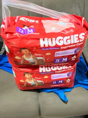 Fraldas Huggies 
