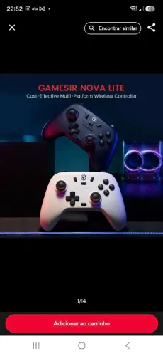 Controle Gamesir Nova Lite (Original e lacrado)