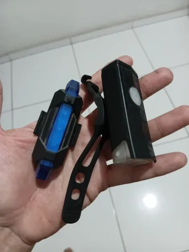 kit sinalizador e lanterna (farol) para bike