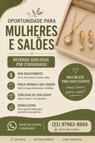 Vender semijoias consignado