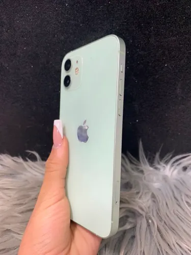 ?*IPHONE 12 128GB* ?VERDE ?85% ?R$1.499,00