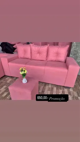 SOFÁ ROSE NA PROMOÇÃO 650 