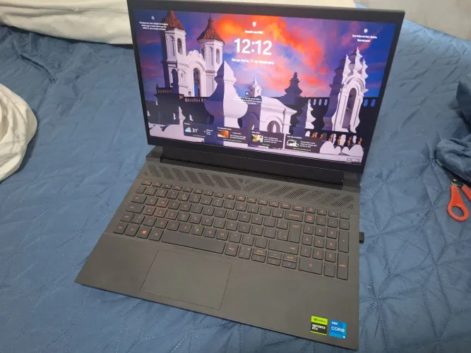 DELL G15 SEMINOVO NVIDIA RTX 3050 I5 13° GERAÇÃO, 16GB DE MEMÓRIA RAM 4800MHZ 120HZ TELA