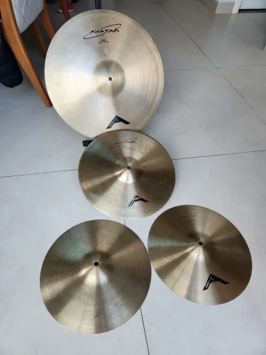 Kit Set de Pratos Avatar Complex B20 (ñ zildjian sabian paiste turkish diril bosphorus)