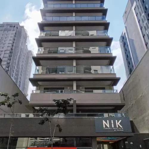 NIK SUNSET PAULISTA - PLANIK - Studio de 31m², excelente localização, 3 min da Estação Con