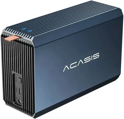 Case duplo Acasis para 2 HDs