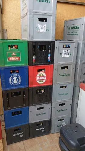 Engradado de cerveja
