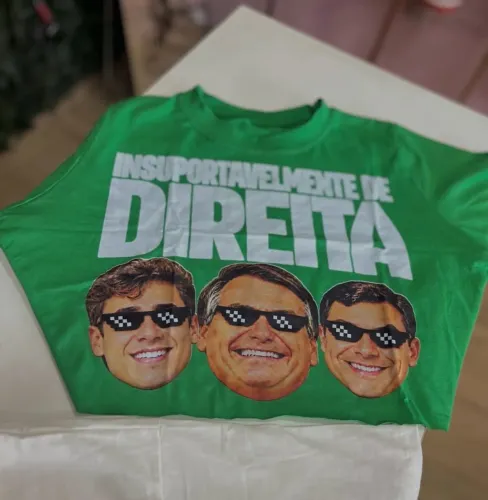 Camisa Bolsonaro
