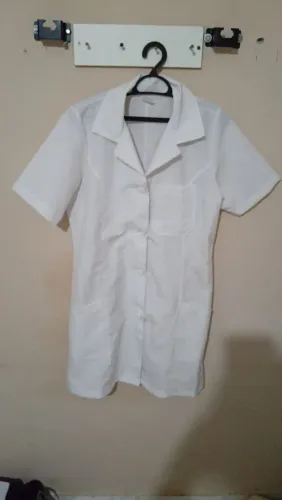 Jaleco branco usado M