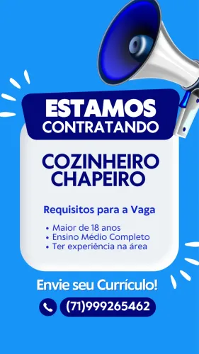 Chapeiro/Cozinheiro