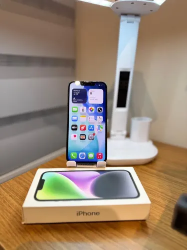 iPhone 14 128GB Preto - Completo com caixa, capinha e nota fiscal
