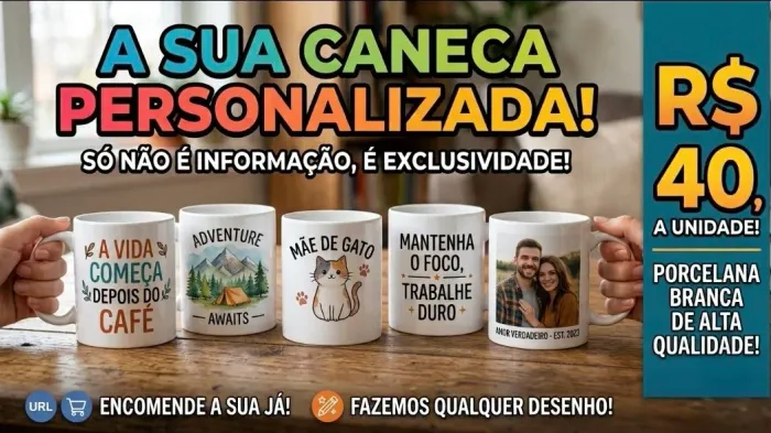 Canecas personalizadas 