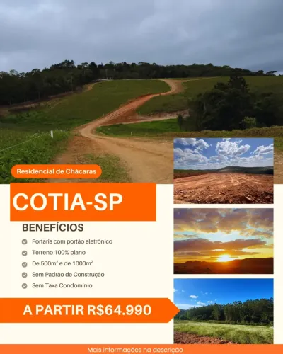 UM LOTE PLANO PARA CONSTRUIR DO SEU JEITO