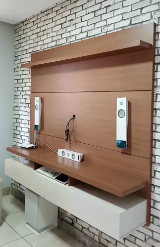 Painel para TV 100% MDF (som não incluso)