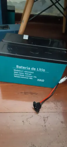 Bateria scooter elétrica 48v 20ah entregamos 