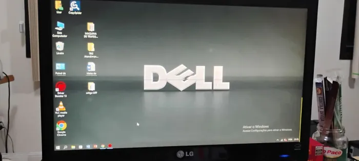 Desktop DELL Win 10/ Core I7  8700/ SSD 248Gb/ RAM 8Gb Ddr4/  Wifi/ Pacote Office.