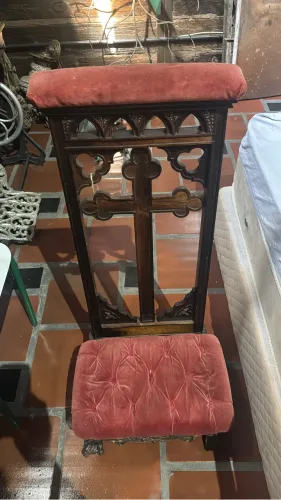  genuflexório (oratório ) Antigo 