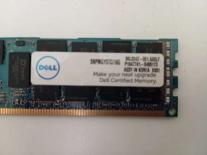 Memorria Ram Servidor Dell 16 GB