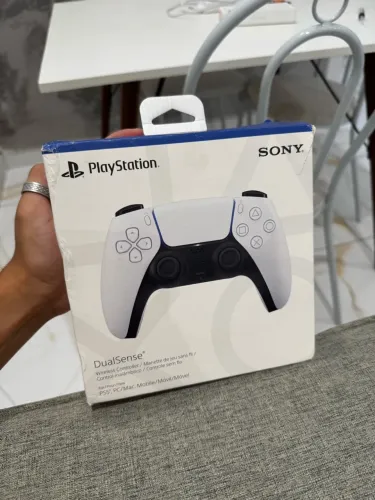 Controle PS5 Dualsense Branco Original