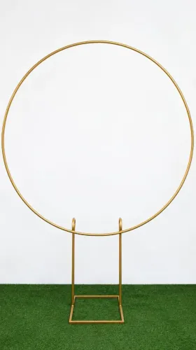 Arco dourado 1,50 m para pegue e monte