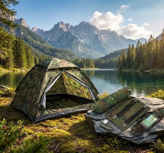 Barraca camping 3 lugares