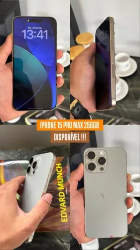 IPHONE 15 PRO MAX - 256 GB - NATURAL TITANIUM