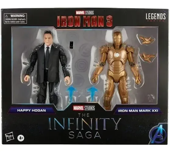 Marvel Legends Pack Happy e Mark XXI