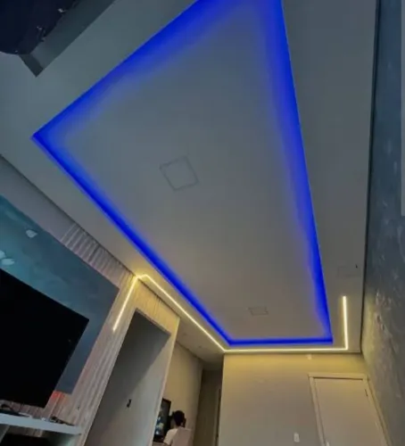 Forro de gesso drywall plaquinha pvc etc.