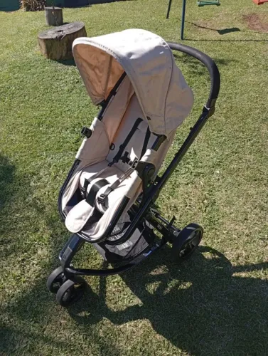 Carrinho Safety 1st Mobi Trio Travel System Bege Nature